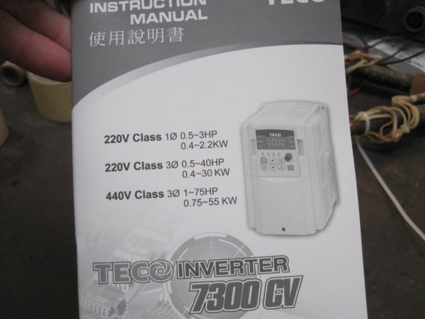 Teco 7300cv Inverter Hawick Plant Ltd 8763