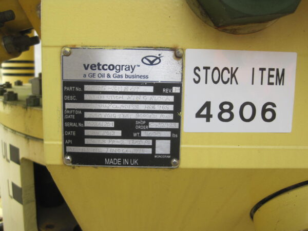 Vetco Gray Production Tree Stock 4806 - Image 2