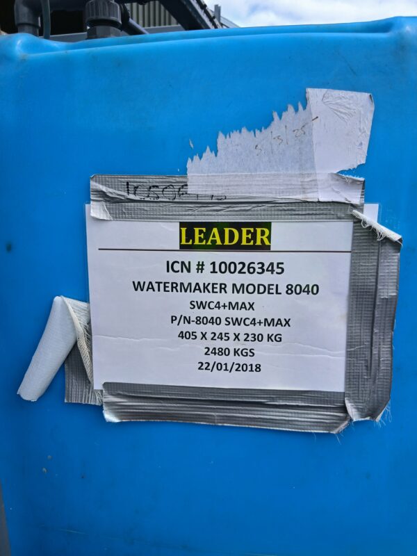 Reverse Osmosis Water Maker Model 8040 Stock 5074 - Image 5