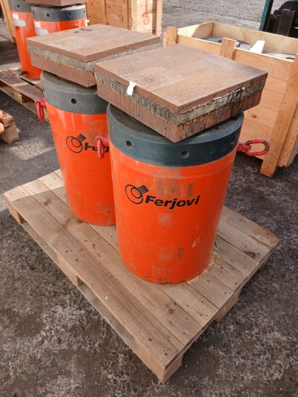 Ferjovi S.A. Heavy Duty Hydraulic Jack x 8 Stock 5075